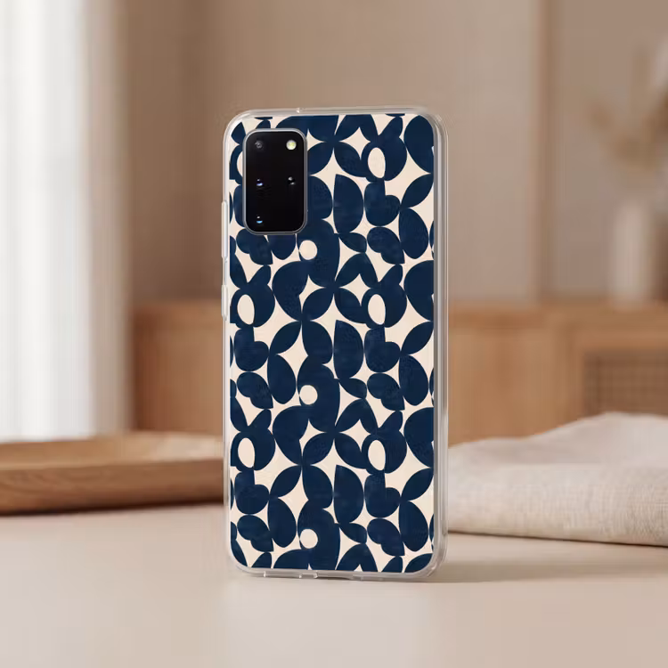 Telefoonhoesje - Modern - Geometrisch - Blauw — 3