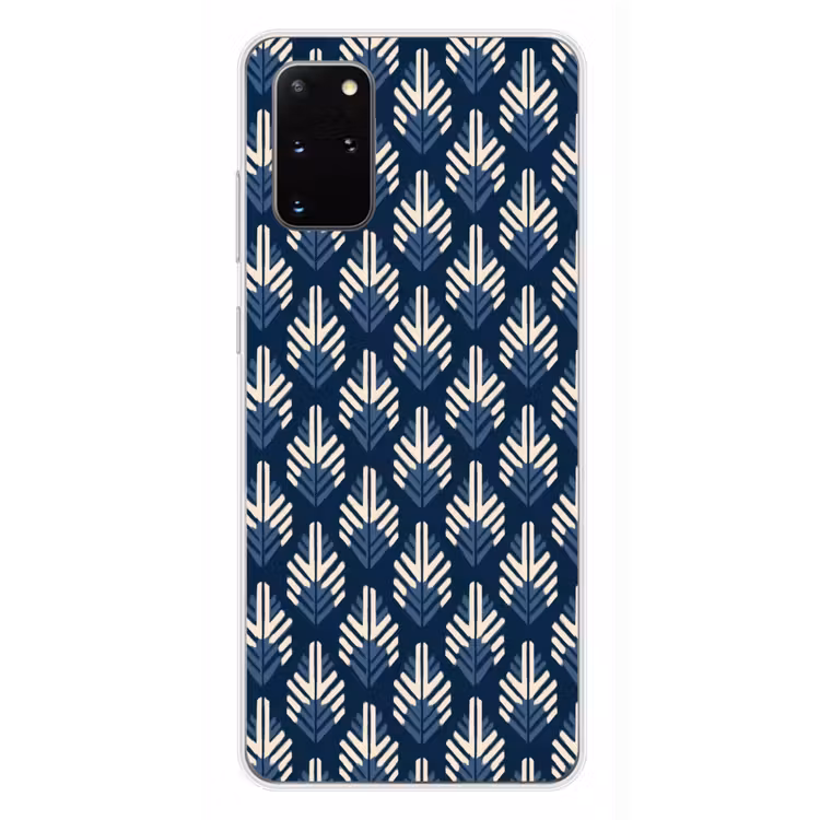 Telefoonhoesje - Modern - Patroon - Blauw — 4