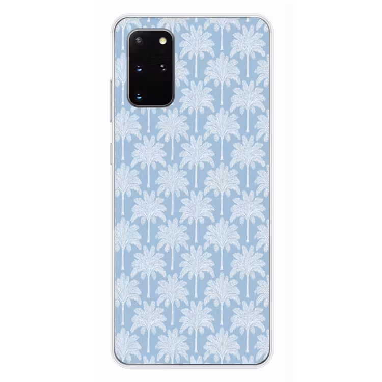 Telefoonhoesje - Palmboom - Modern - Blauw — 4