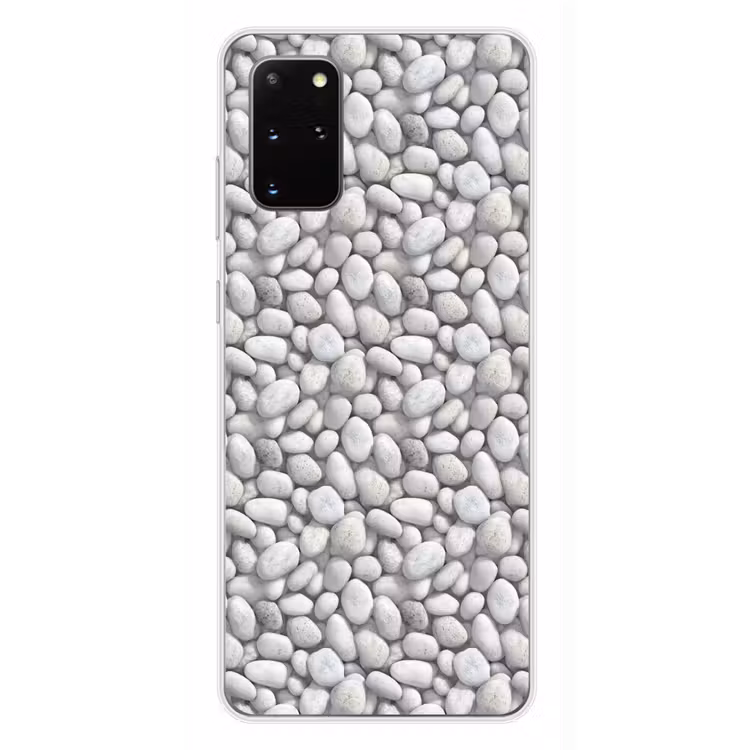 Telefoonhoesje - Steentjes - Grijs - Ovaal — 4