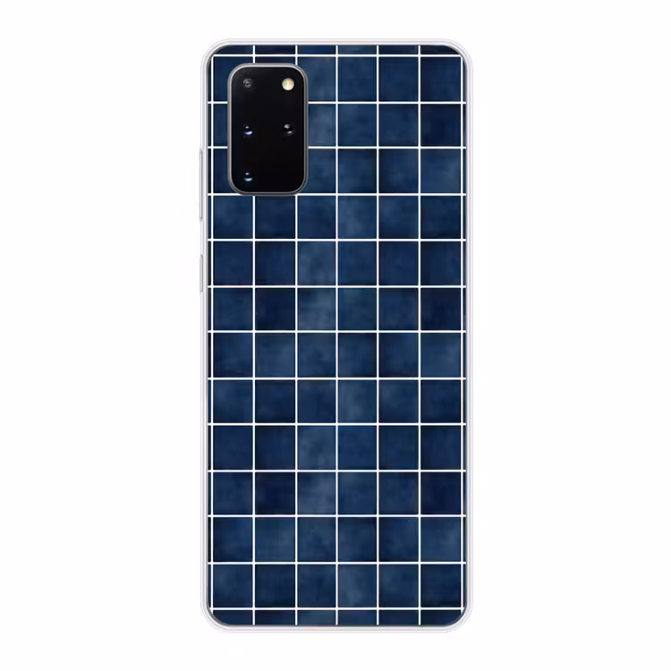 Telefoonhoesje - Tegel - Modern - Blauw — 1