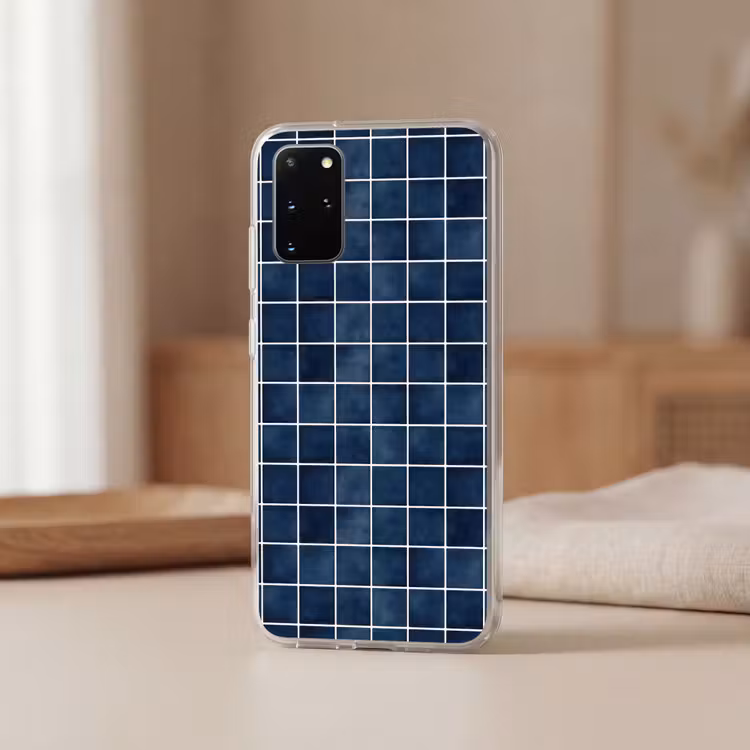 Telefoonhoesje - Tegel - Modern - Blauw — 3