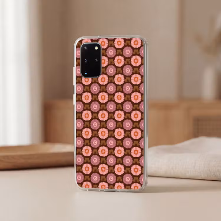Telefoonhoesje - Retro - Madelief - Roze — 3