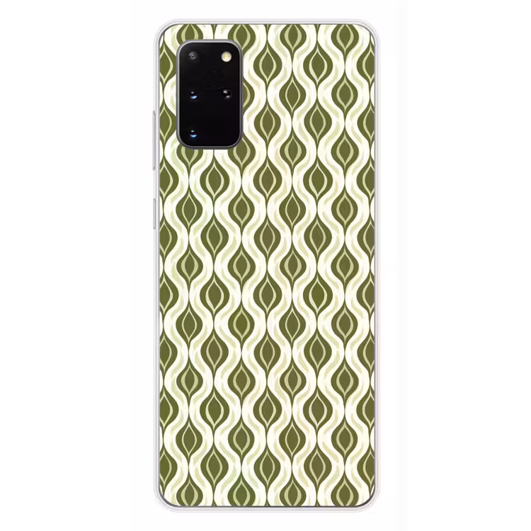 Telefoonhoesje - Patroon - Retro - Groen — 4