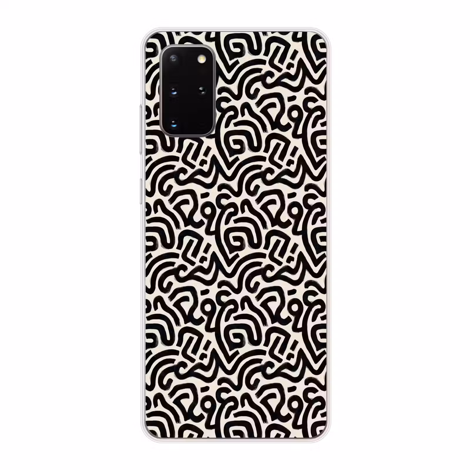 Telefoonhoesje - Modern - Abstract - Zwart — 1