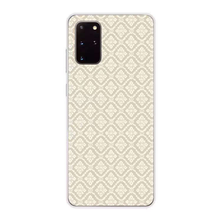 Telefoonhoesje - Floraal - Ornament - Beige — 1