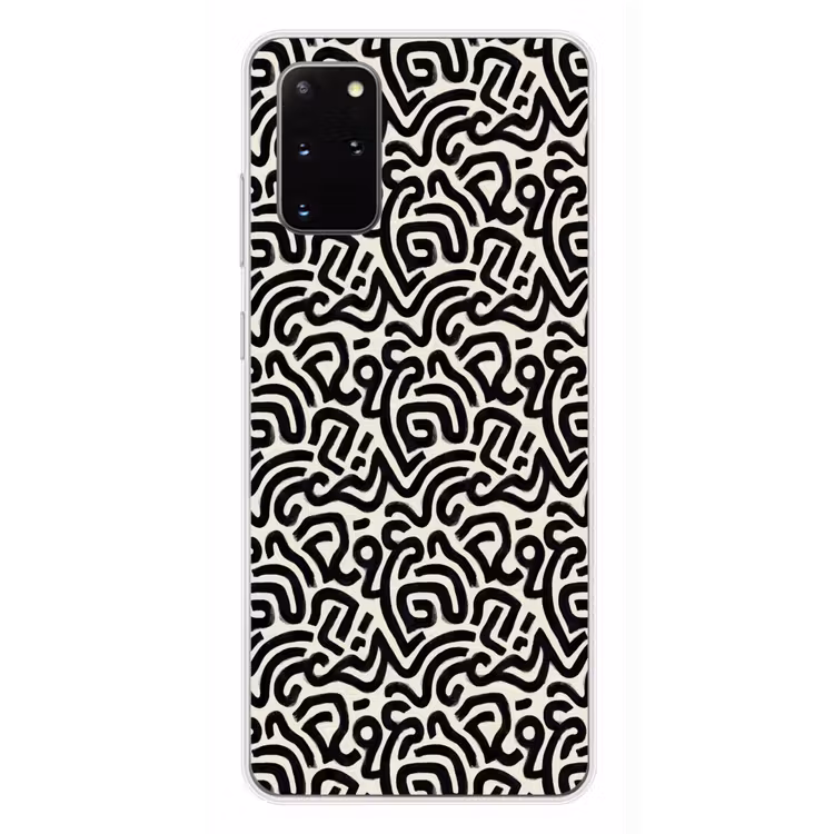 Telefoonhoesje - Modern - Abstract - Zwart — 4