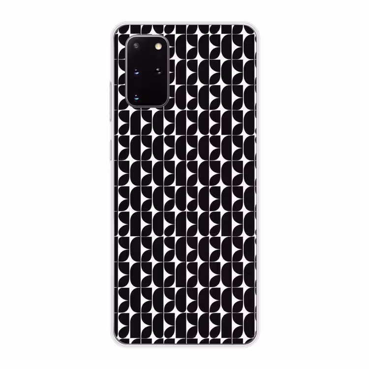 Telefoonhoesje - Modern - Geometrisch - Zwart — 1