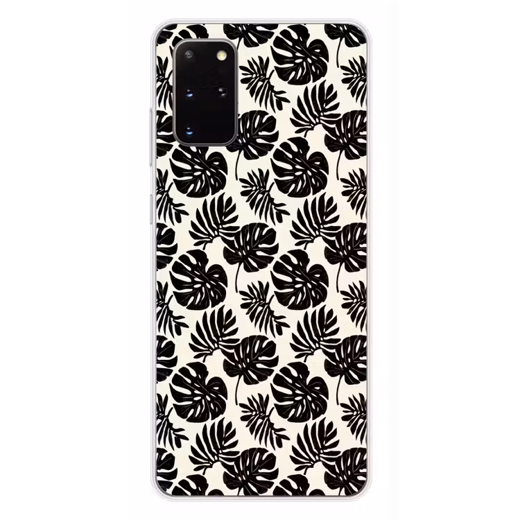 Telefoonhoesje - Modern - Monstera - Zwart — 4
