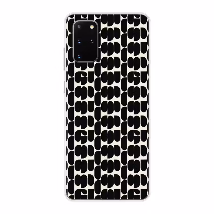 Telefoonhoesje - Modern - Patroon - Zwart — 1