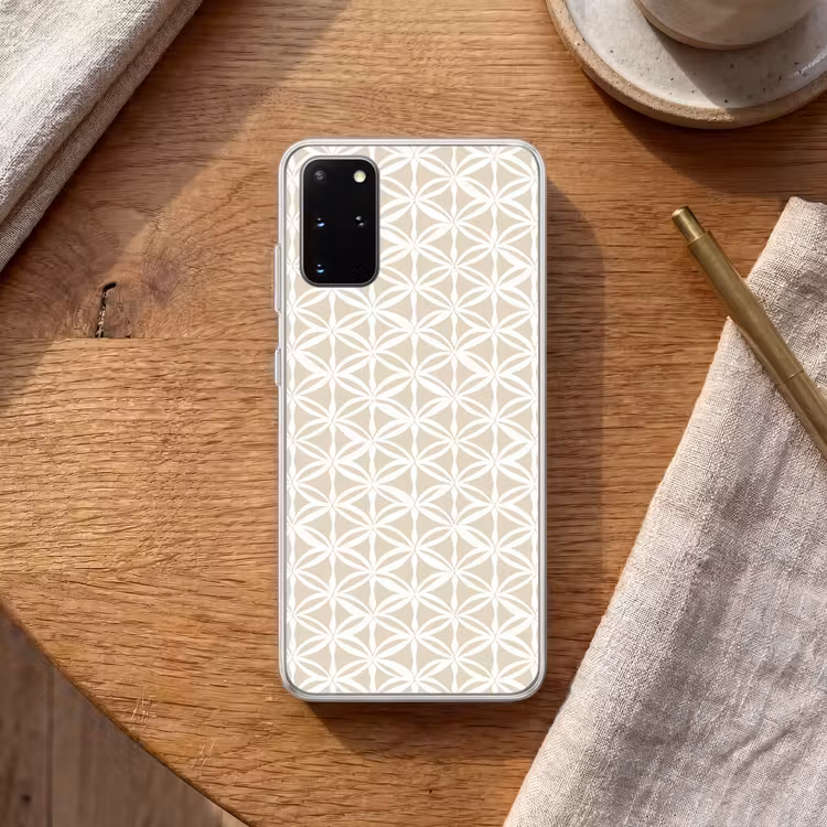 Telefoonhoesje - Motief - Modern - Beige — 2