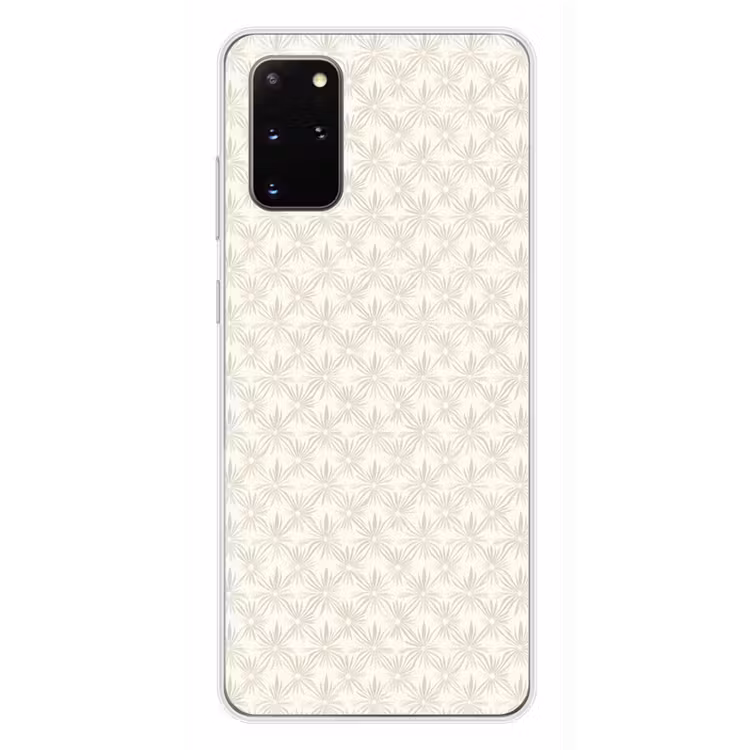 Telefoonhoesje - Patroon - Bloemen - Beige — 4