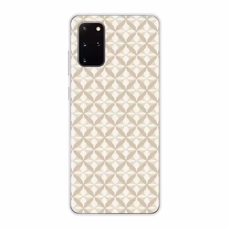 Telefoonhoesje - Patroon - Klassiek - Beige — 1