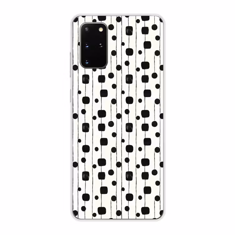 Telefoonhoesje - Grafisch - Modern - Zwart — 1