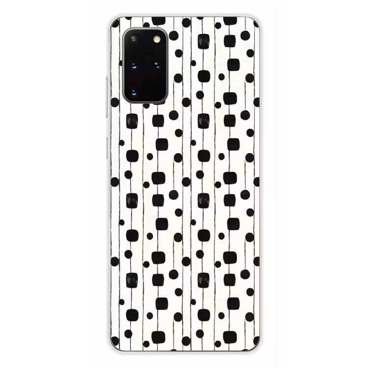 Telefoonhoesje - Grafisch - Modern - Zwart — 4
