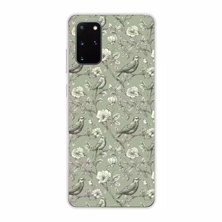 Telefoonhoesje - Klassiek - Botanisch - Groen — 1