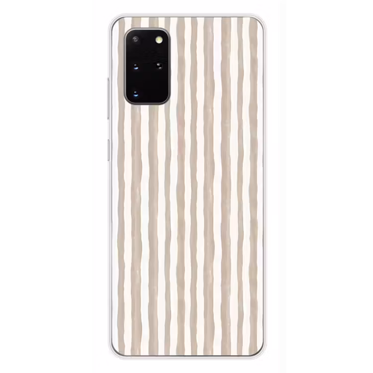 Telefoonhoesje - Minimalistisch - Strepen - Beige — 4