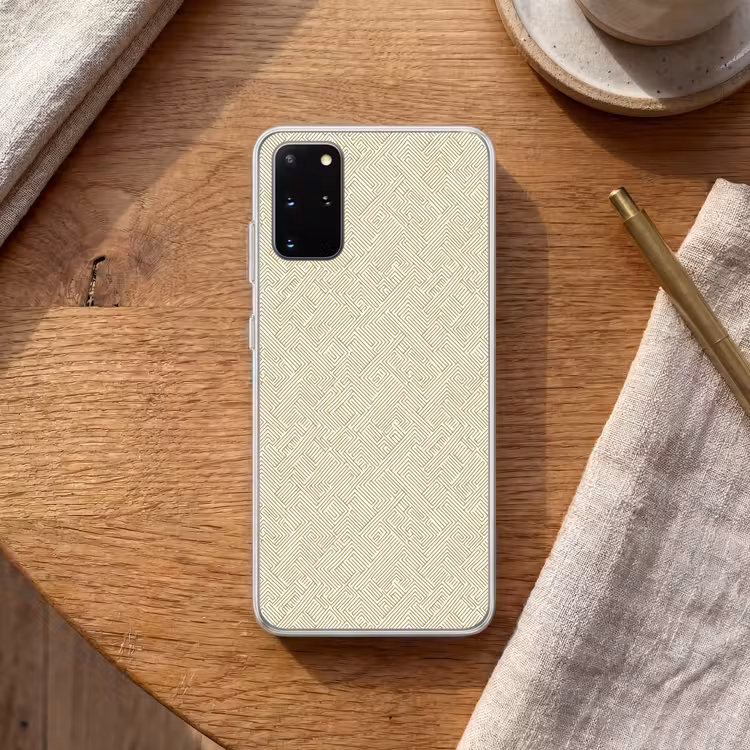 Telefoonhoesje - Geometrisch - Lijnen - Groen — 2