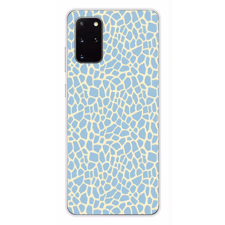 Telefoonhoesje - Giraf - Modern - Blauw — 4