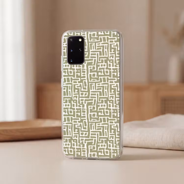 Telefoonhoesje - Grafisch - Patroon - Groen — 3