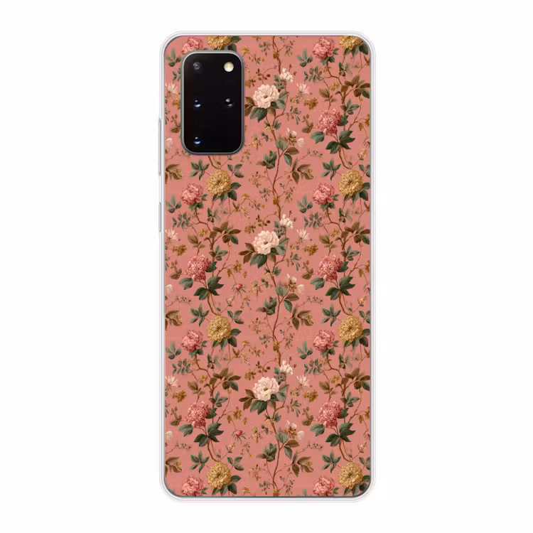 Telefoonhoesje - Klassiek - Botanisch - Roze — 1