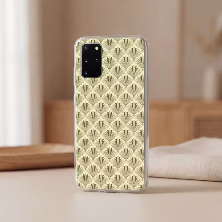 Telefoonhoesje - Klassiek - Waaier - Groen — 3