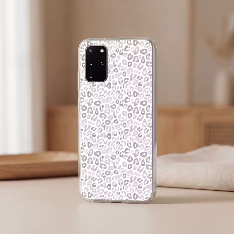 Telefoonhoesje - Luipaard - Motief - Grijs — 3