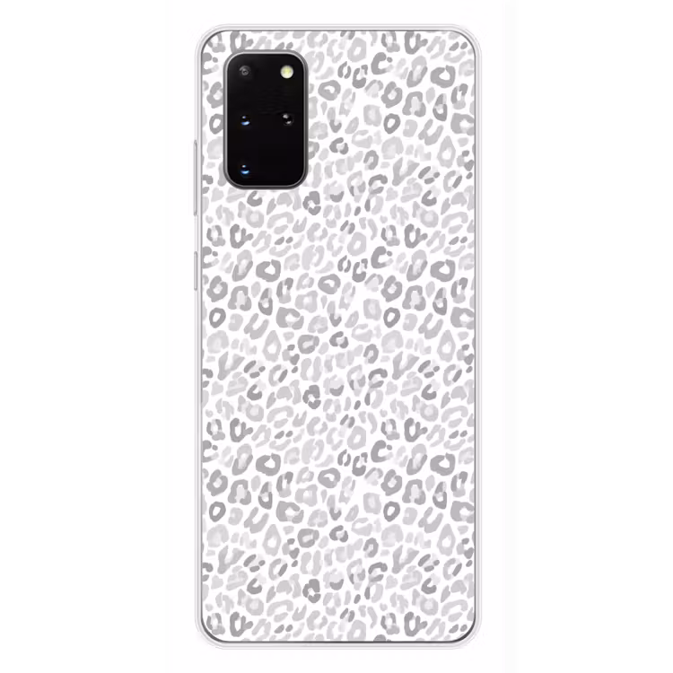 Telefoonhoesje - Luipaard - Motief - Grijs — 4