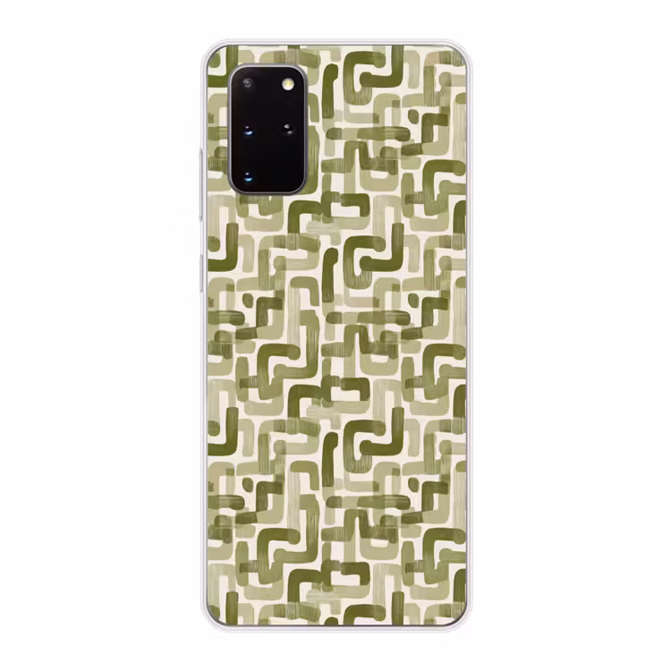 Telefoonhoesje - Modern - Grafisch - Groen — 1