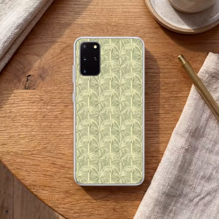 Telefoonhoesje - Palmwoud - Tropisch - Groen — 2