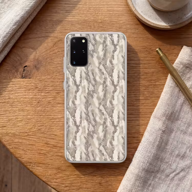 Telefoonhoesje - Slang - Patroon - Taupe — 2