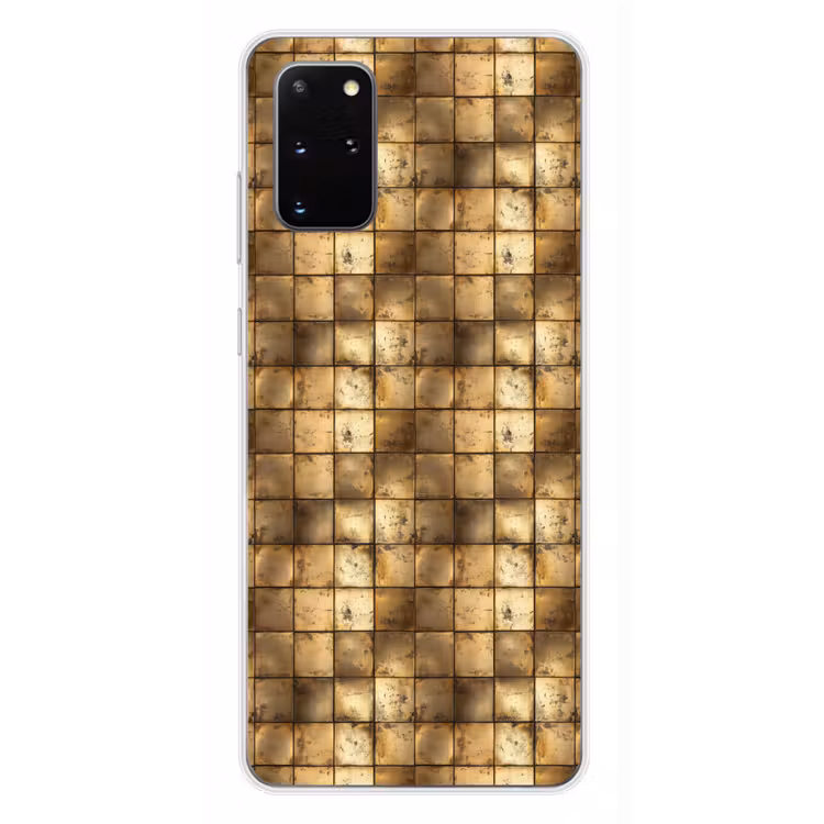 Telefoonhoesje - Geometrisch - Tegels - Goud — 4