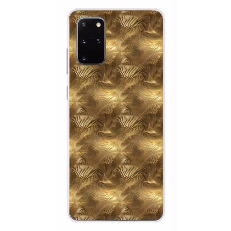 Telefoonhoesje - Palm - Waaier - Goud — 4