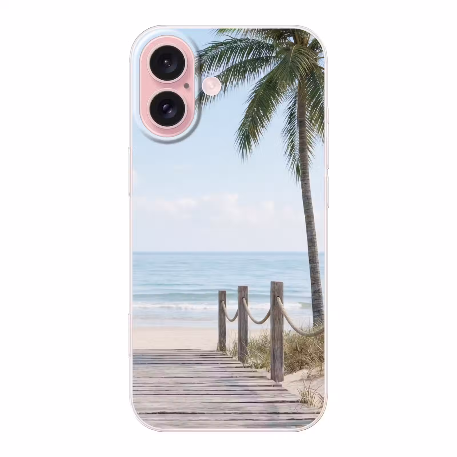Telefoonhoesje - Palmbomen - Pad - Horizon — 1