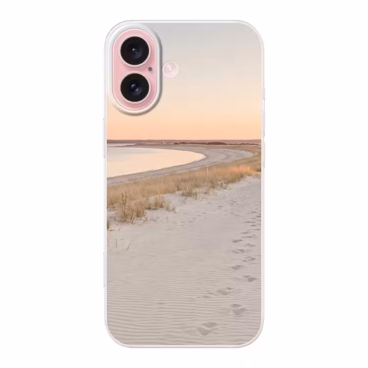 Telefoonhoesje - Kustlijn - Horizon - Hek — 1