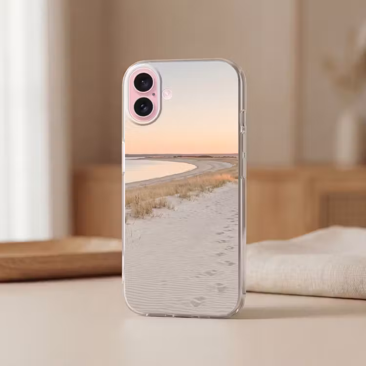 Telefoonhoesje - Kustlijn - Horizon - Hek — 3