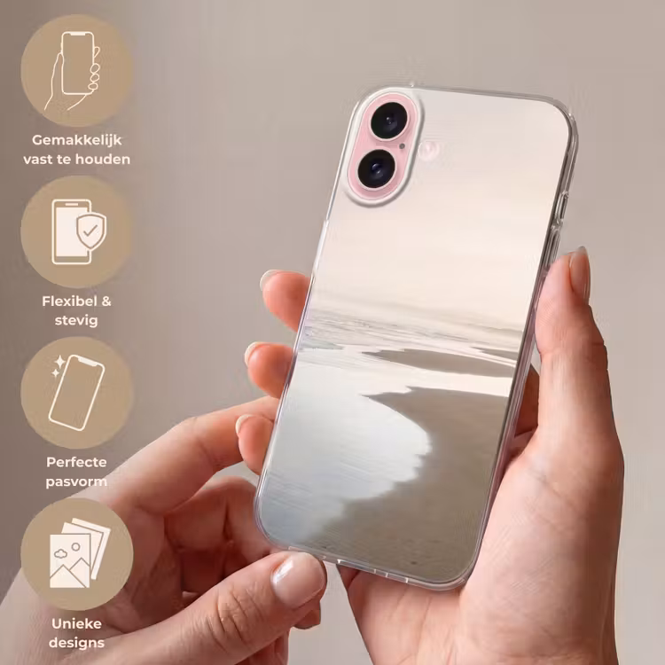 Telefoonhoesje - Kustlijn - Strand - Oceaan — 4