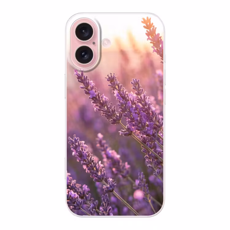 Telefoonhoesje - Lavendel - Paars - Zonlicht — 1