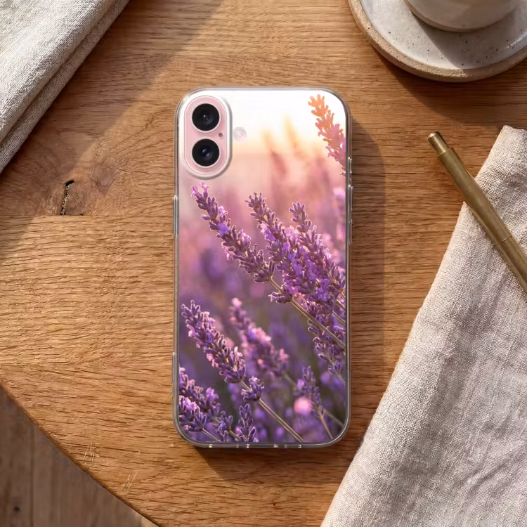 Telefoonhoesje - Lavendel - Paars - Zonlicht — 2
