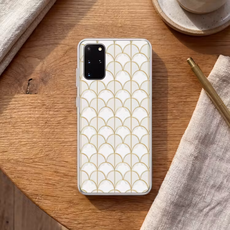 Telefoonhoesje - Mozaïek - Bogen - Goud — 2