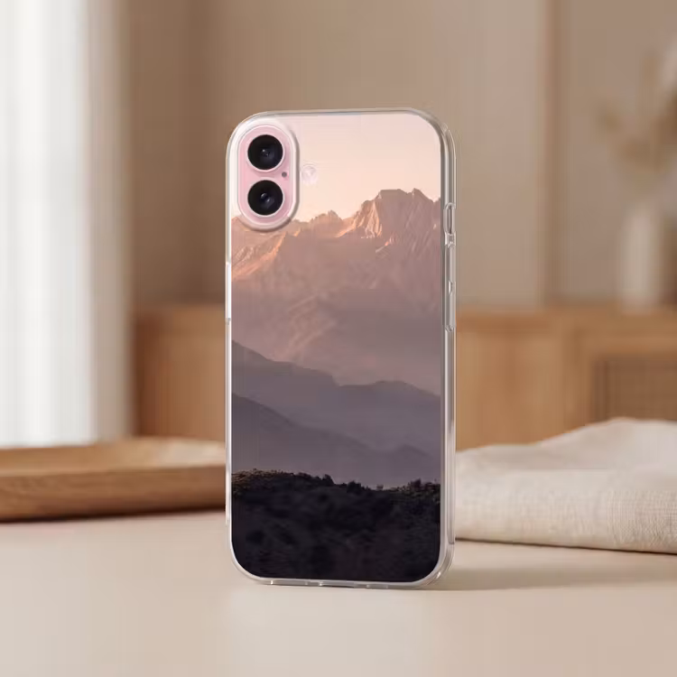 Telefoonhoesje - Panorama - Landschap - Bergen — 3