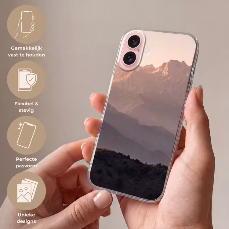Telefoonhoesje - Panorama - Landschap - Bergen — 4