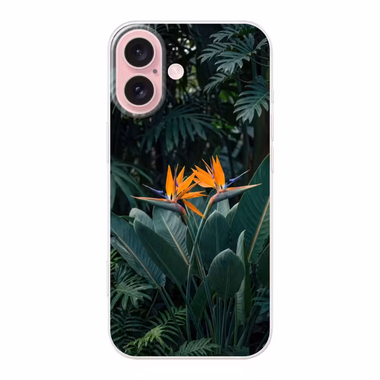 Telefoonhoesje - Paradijsvogel - Bloem - Exotisch — 1