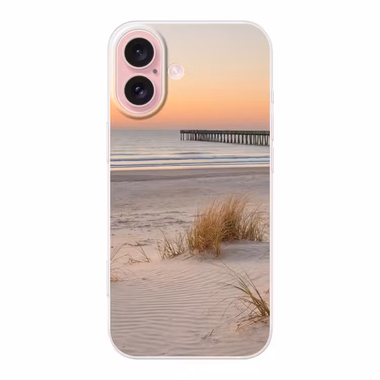 Telefoonhoesje - Pier - Zonsondergang - Strand — 1