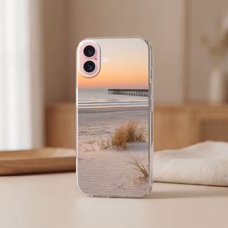 Telefoonhoesje - Pier - Zonsondergang - Strand — 3