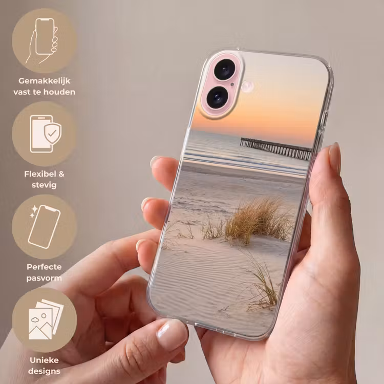 Telefoonhoesje - Pier - Zonsondergang - Strand — 4