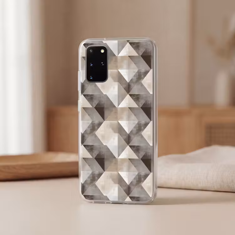 Telefoonhoesje - Geometrisch - Motief - Aardetinten — 3
