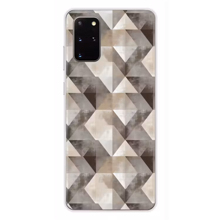 Telefoonhoesje - Geometrisch - Motief - Aardetinten — 4
