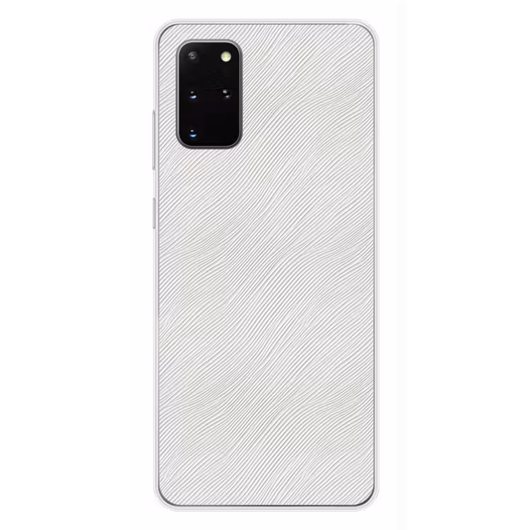 Telefoonhoesje - Golven - Ribbels - Wit — 4