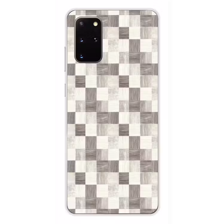 Telefoonhoesje - Patroon - Dambord - Houtnerf — 4